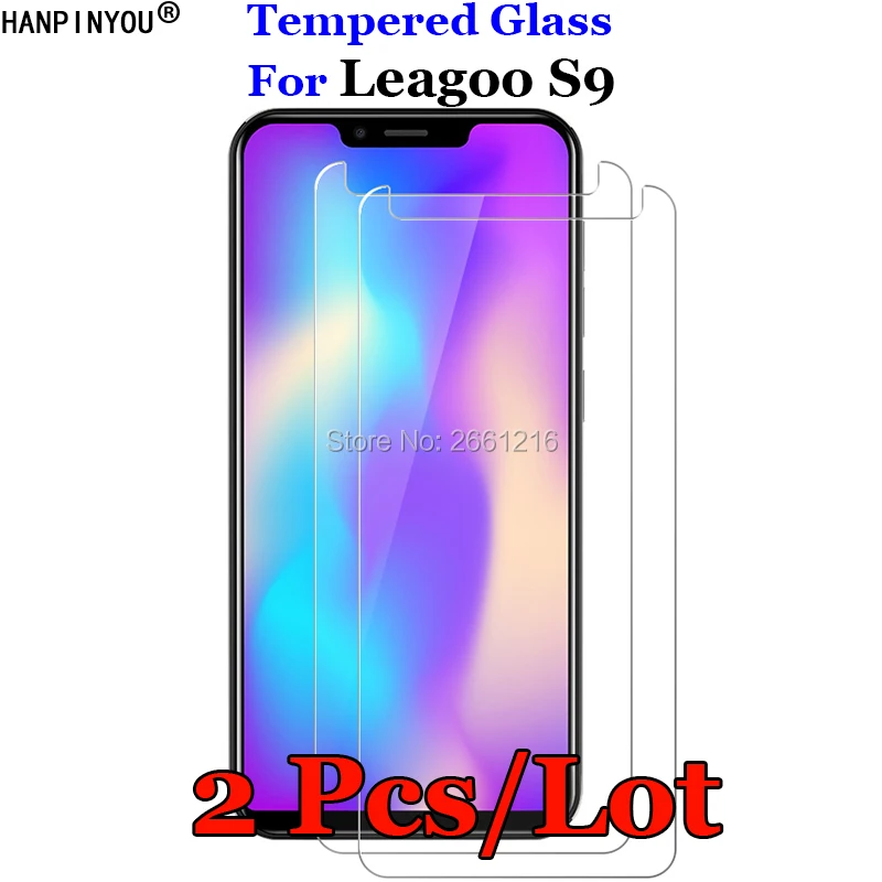 2 шт./лот для Leagoo S 9 закаленное стекло 9H 2.5D Премиум Защитная пленка S9 5 85&quot|Защитные