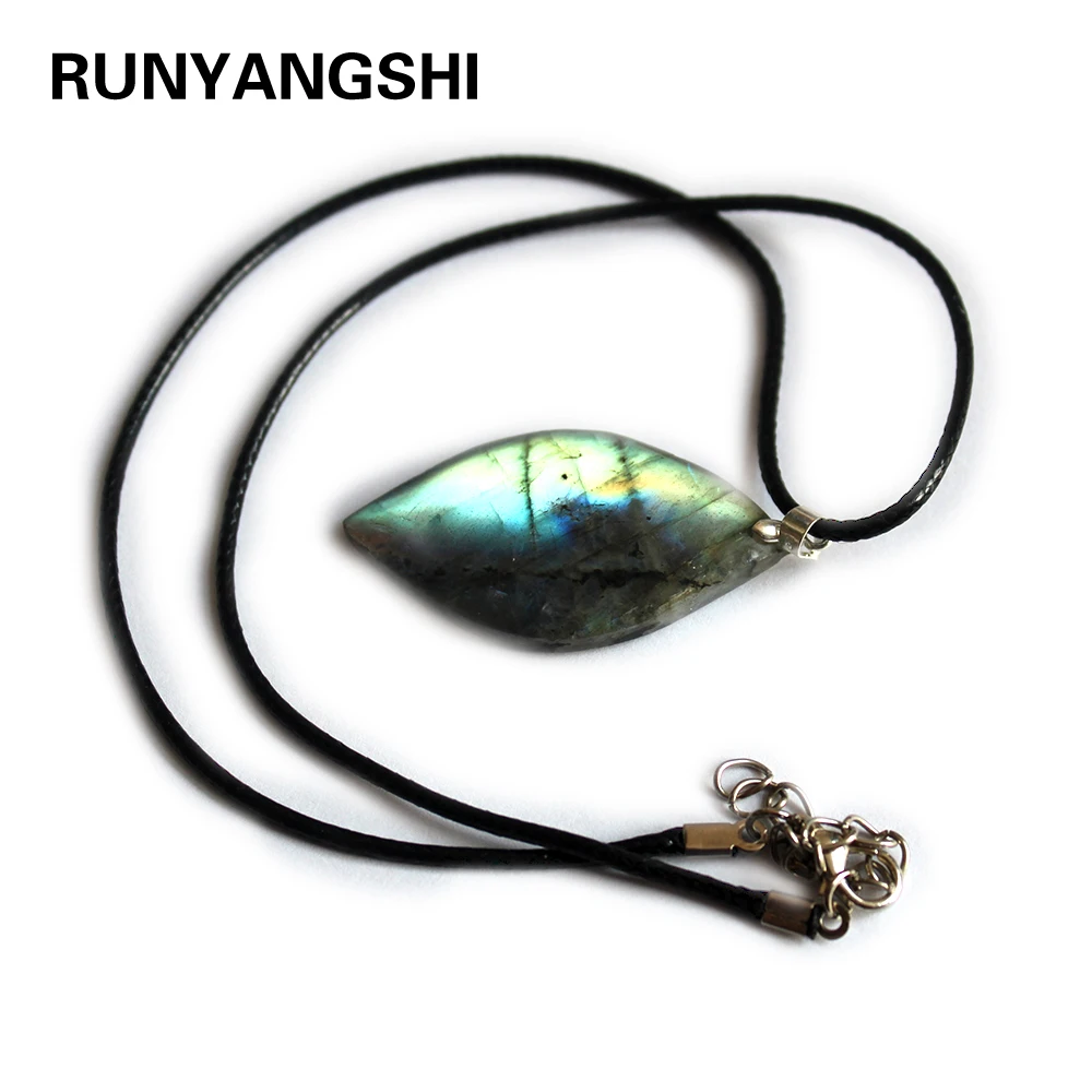 Натуральный Блестящий Подвеска Runyangshi из войлдолского кристалла красивый