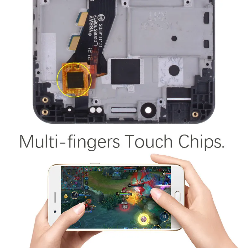 Tested New 5'' 1280x720 LCD For Meizu M3 Mini Display Touch Screen Digitizer Replacement Parts | Мобильные телефоны и