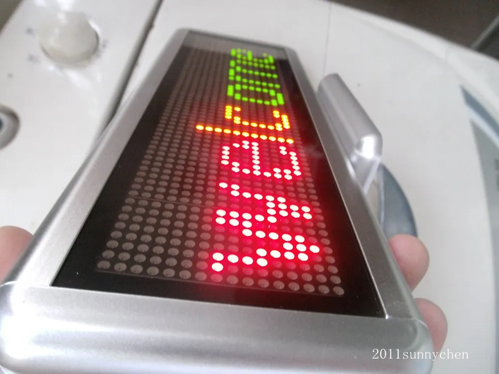 3 цветный программируемый светодиодный информационный знак прокрутка