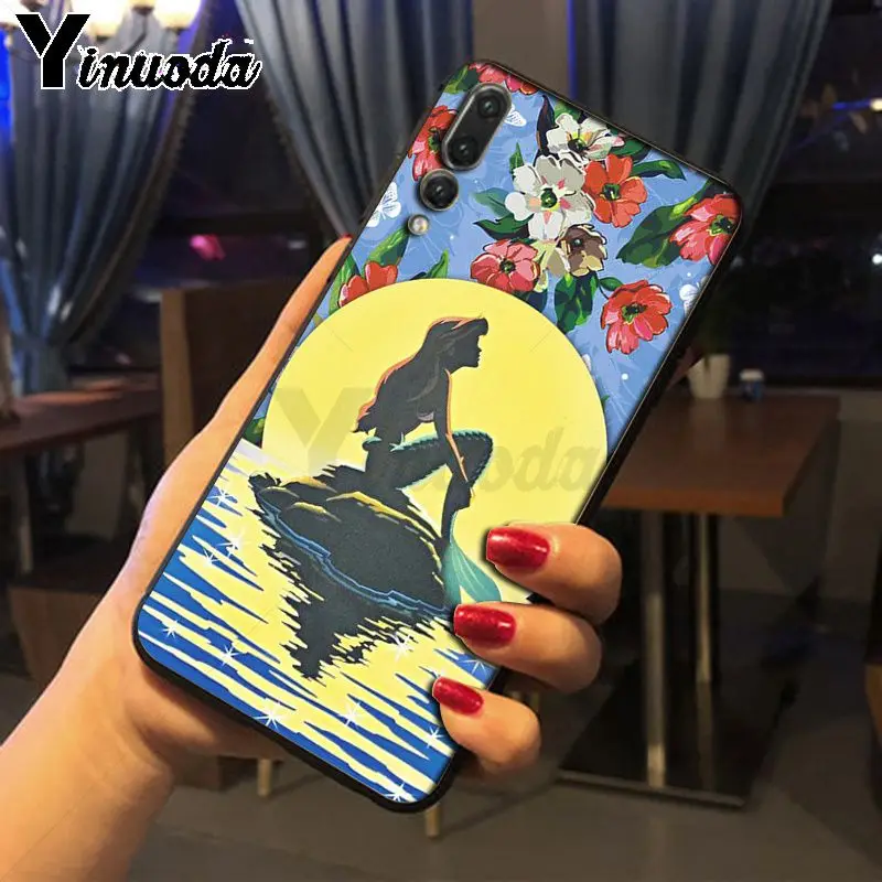 Чехол для телефона Yinuoda Little Mermaid аксессуары huawei p20 pro p20lite nova 3i mate20 proe чехол