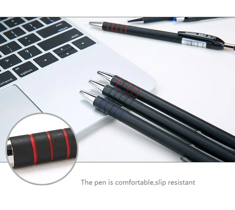 Aihao AH-567 0,7 мм красная шариковая ручка офисные и школьные принадлежности 24 шт./лот