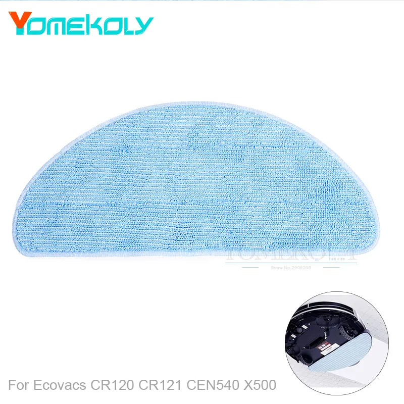 Швабра из микрофибры для мытья пылесоса Ecovacs CEN540 Dibea X500 X580 KK8 CR120 CR121 1 шт.|vacuum cleaner