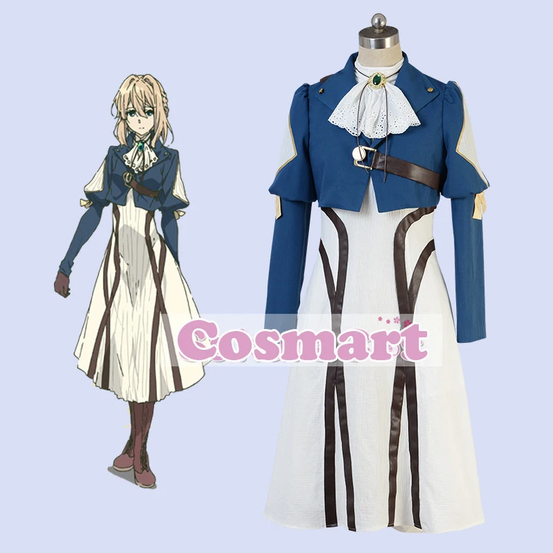 

[Акция] аниме Авто воспоминания кукла фиолетовый Evergarden платье форма маскарадный костюм на Хеллоуин; Платье вечерние костюм для девочек и ма...