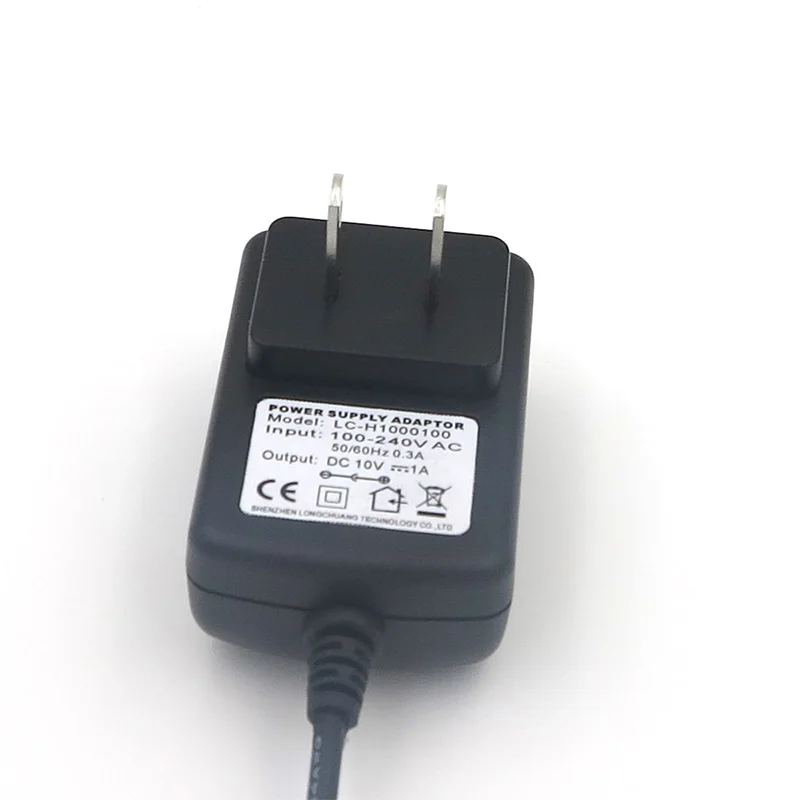 Fast shipping AC/DC Adapter DC 10V 1A 1000ma AC 100-240V Converter Universal Charger Power Supply US/EU/UK Plug 5.5*2.1mm | Электроника