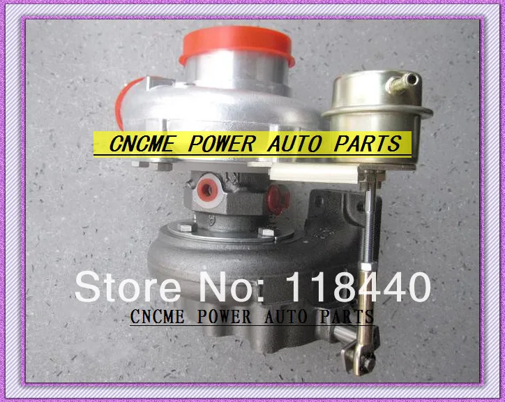 Турбокомпрессор GT28 GT2870 T25 с фланцем. 60 A/R COMP .64 для NISSAN 180SX S13 CA18DE водяным