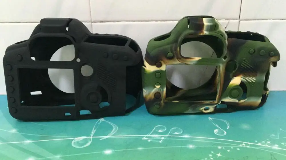 Силиконовая кожа брони чехол DSLR камера корпус крышка протектор видео сумка для Canon EOS 5D Mark II 5D2 DSLR корпус камеры