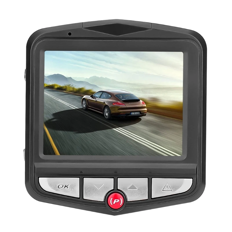2," HD 1080P двойной объектив заднего вида автомобиля dvr камера видео рекордер Dash Cam g-сенсор