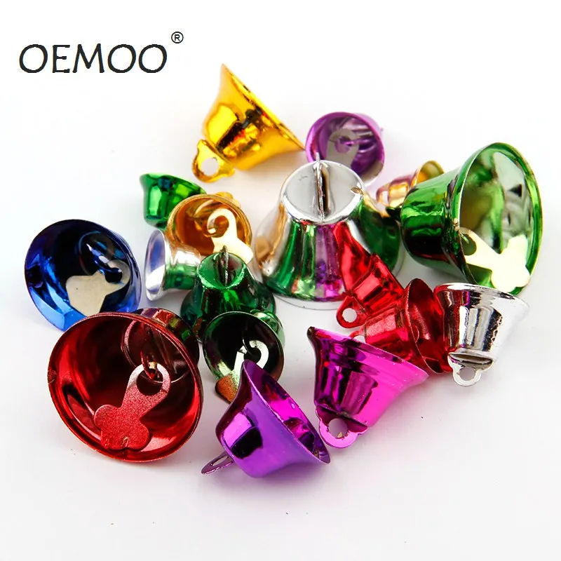 Яркие металлические колокольчики свободные бусины украшение для