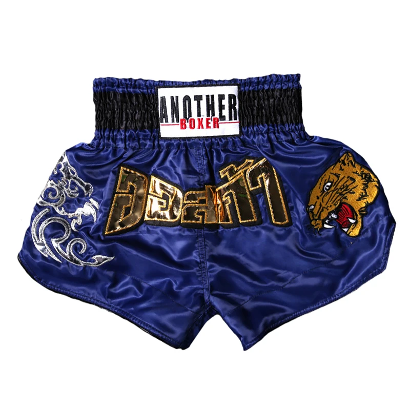 Boxeo Kick Boxing мужские трикотажные изделия Тайгер Муай Тай шорты Дети Бой одежда для MMA детей Kickboxing Bjj Grappling Sanda трусы тренировочные штаны