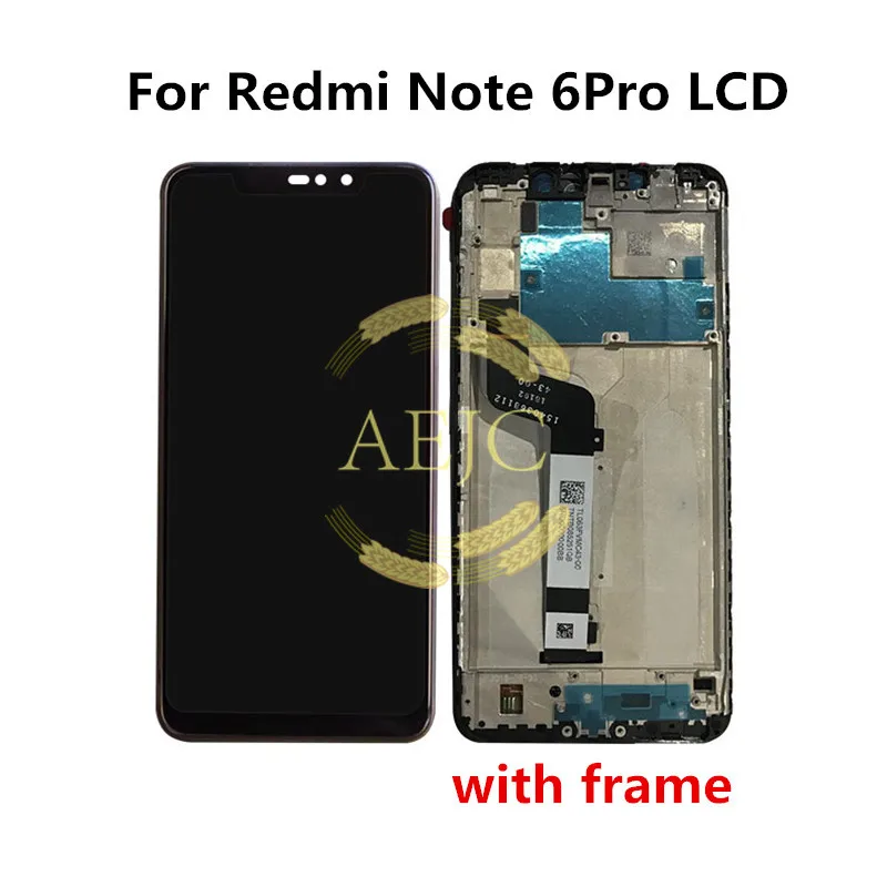 Для Xiaomi Redmi 6 6A Pro Note ЖК дисплей кодирующий преобразователь сенсорного экрана в