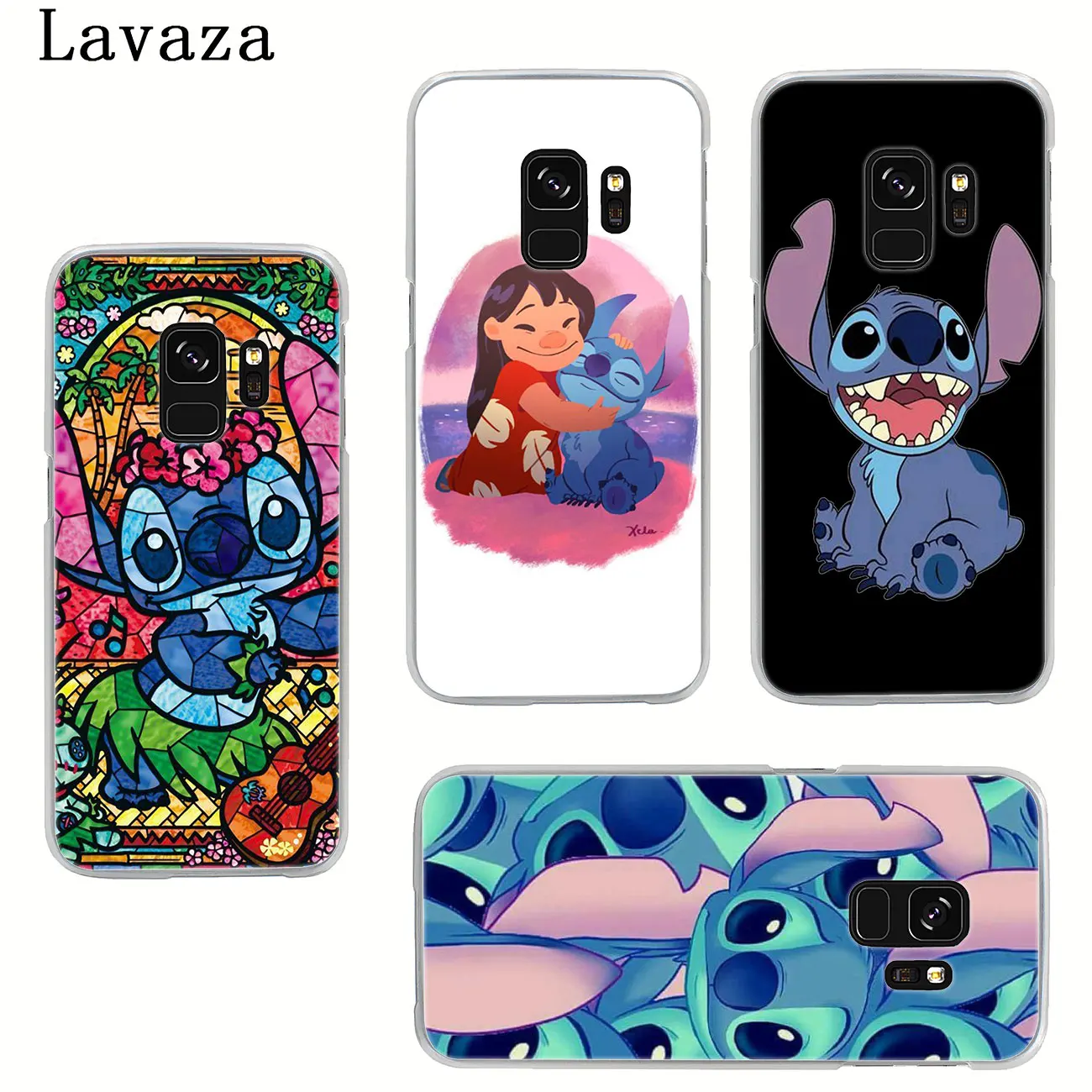 Милый жесткий чехол для телефона Lavaza Lilo Stitch Samsung Galaxy S7 S6 Edge S8 S9 + S10 Plus