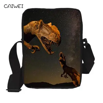 Сумка-почтальон мини для детей 3D гигантский крутой Dinosau Детские рюкзаки через плечо мальчик Месседжер-сумка для девочек Книга Сумка для ребенка Mochila - Цвет: 90115