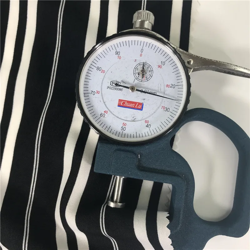 Шелковая Конопля полосатый шифон с рисунком DIY шитье текстиль Весна и лето платье