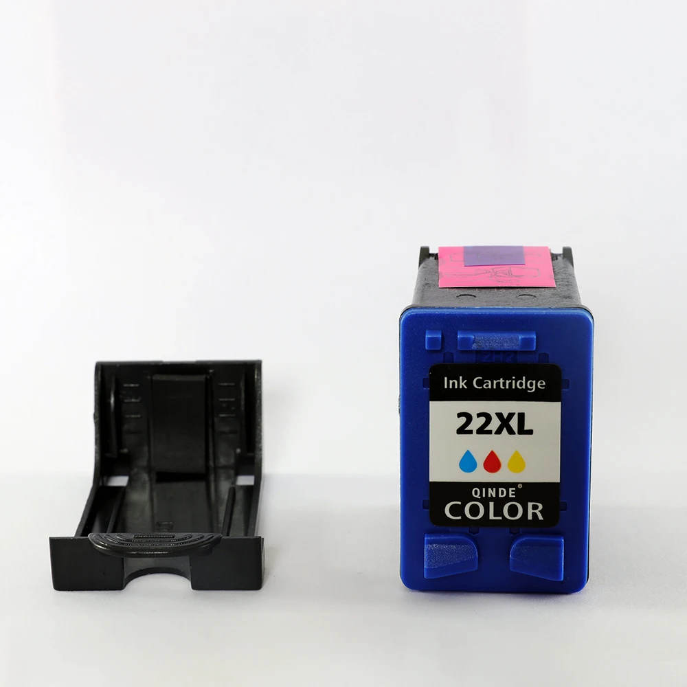 Qinde пополнен картридж Замена для hp 21 22 и Deskjet 3915 3920 D1320 F2100 F2280 F4180 22X | Компьютеры офис