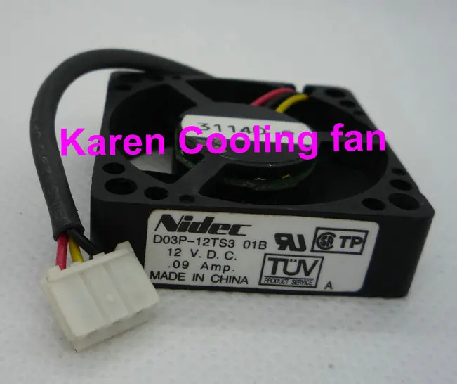 Охлаждающий вентилятор Nidec 3 5 см Φ 01B 3510 12v 0.09a 35*35*10 мм|cooling fan|cooling fan 12v12v cooling |