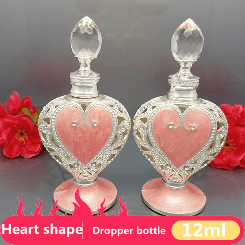Винтажная бутылка в форме сердца 12 мл | Красота и здоровье