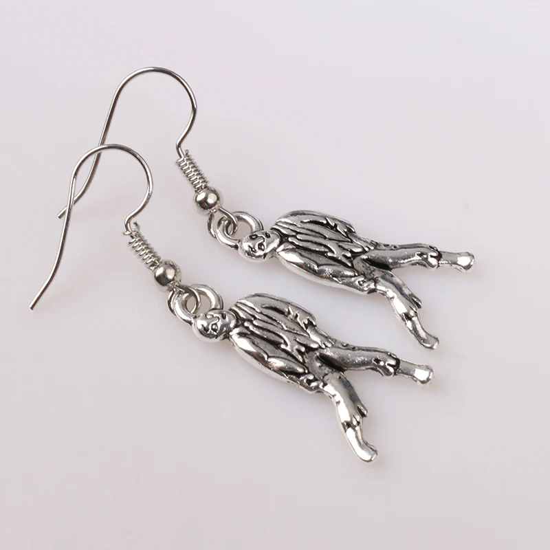 Террор фильм The Walking Dead Зомби Серьги|zombie earrings|earrings earringmovie earrings |
