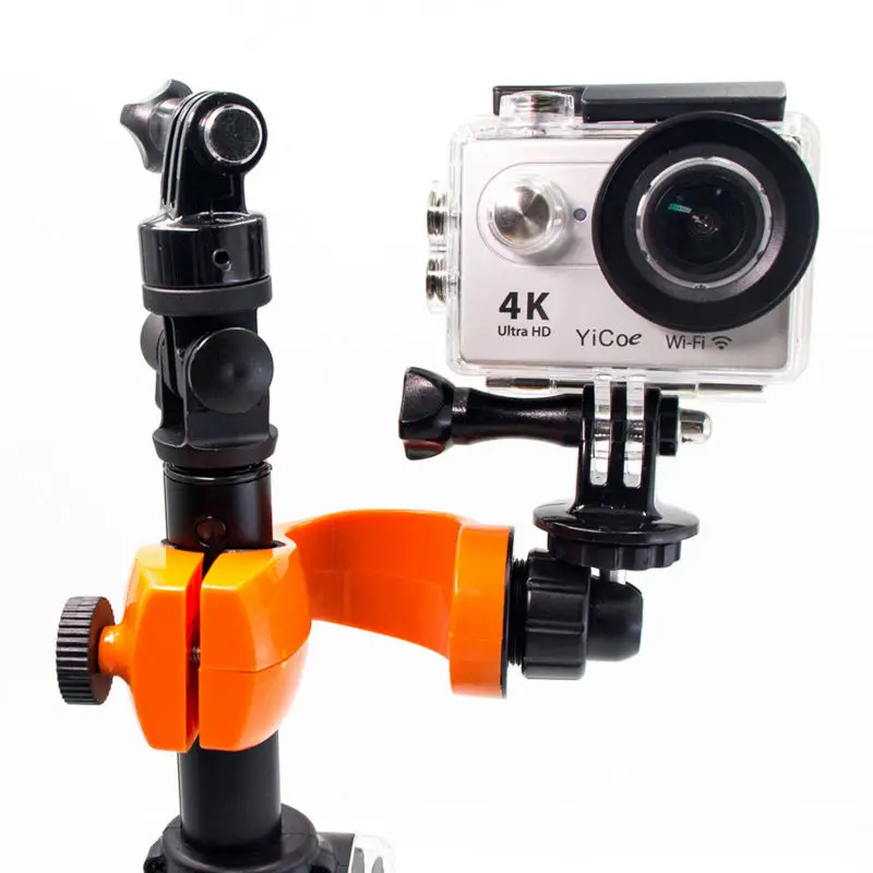 Для Gopro Hero 7 6 5 4 3 велосипедный зажим фиксированное Крепление штатив держатель