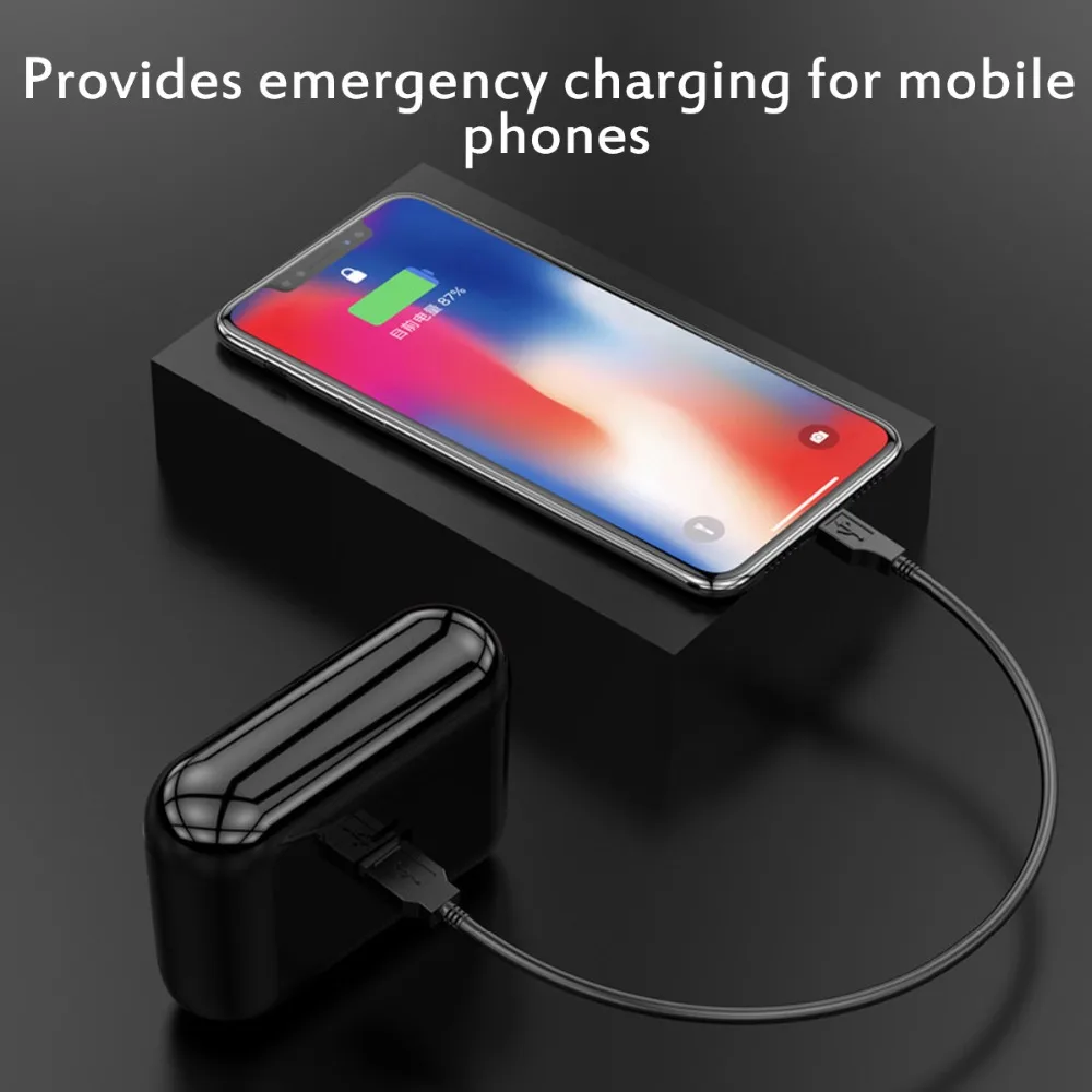 Q32 TWS Bluetooth наушники беспроводные стерео 5 0 гарнитура Мини IPX5 Водонепроницаемый