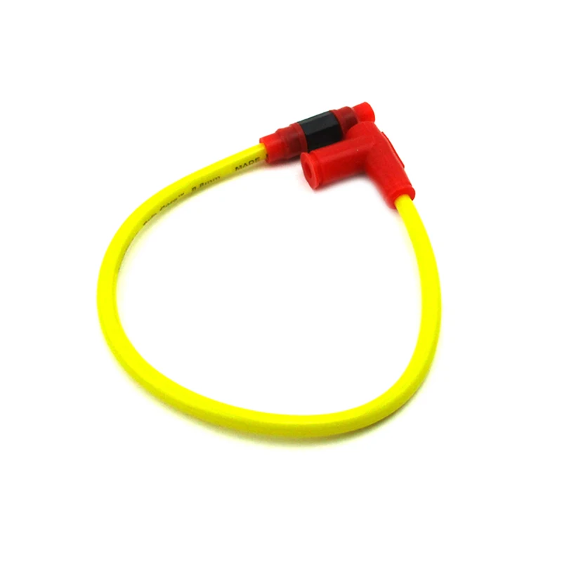 XLSION Aftermarket 8 мм двухъядерный гоночный кабель питания Катушка зажигания для ATV Dirt Pit