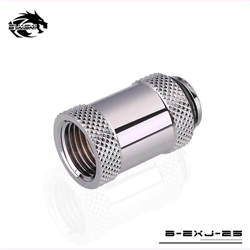 Bykski B-EXJ-7.5mm-50mm штекер-f-удлинитель фитинги бутик Алмазный Узор G1/4 мужские фитинги с внутренней резьбой стиль водяного охлаждения