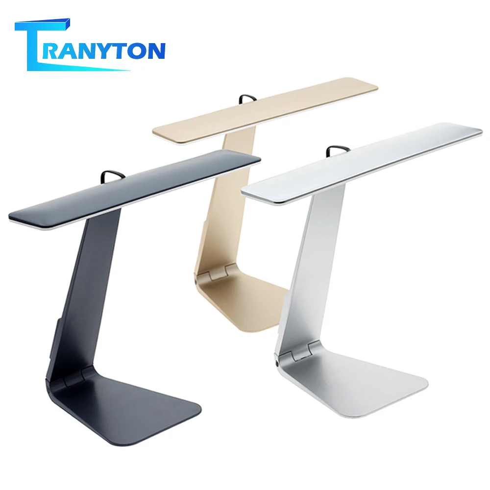 

Ультратонкий Светодиодный настольный светильник в стиле Mac с 3 режимами сенсорного затемнения, настольная лампа для чтения с защитой глаз, п...