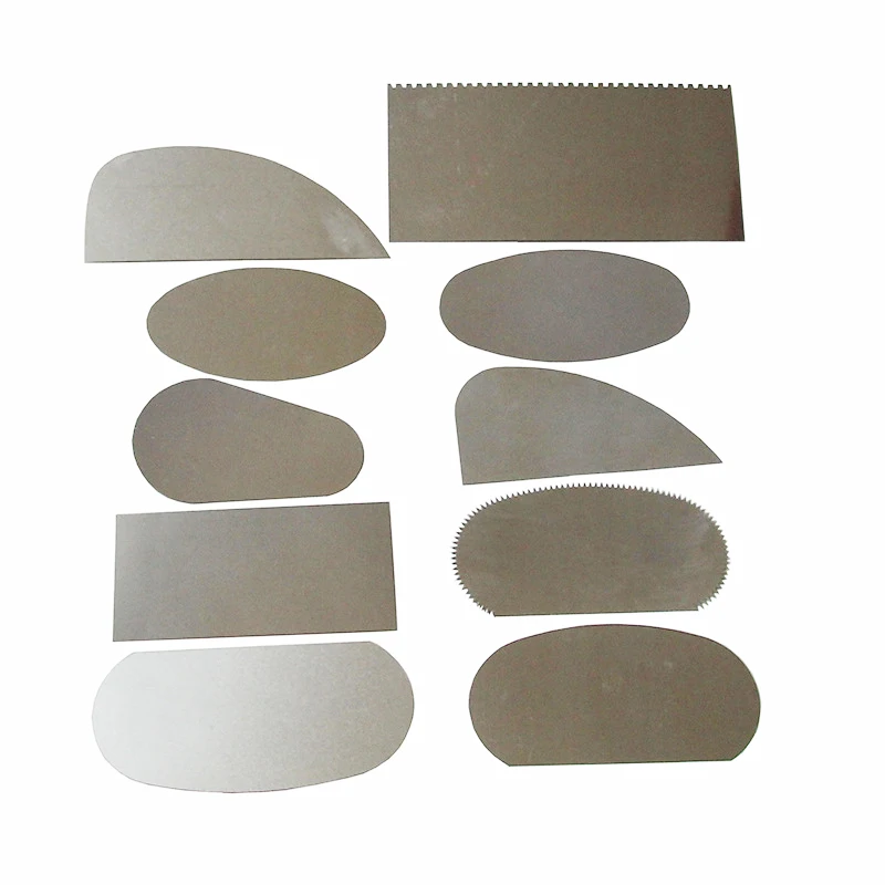 10 шт. нож для резьбы из нержавеющей стали мягкой глиняная посуда квадратная