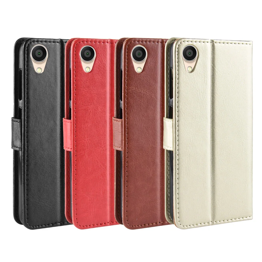Asus ZenFone Live L1 Case on Flip 5.5 inch Wallet Leather Book for ZA550KL Cover | Мобильные телефоны и аксессуары