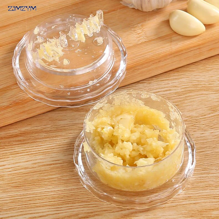 1 шт мульти Применение Пластик чесночный пресс нож/кухонные твист Кухня Фул