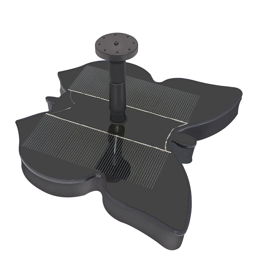 Лидер продаж плавающий водяной насос на солнечной батарее в форме бабочки