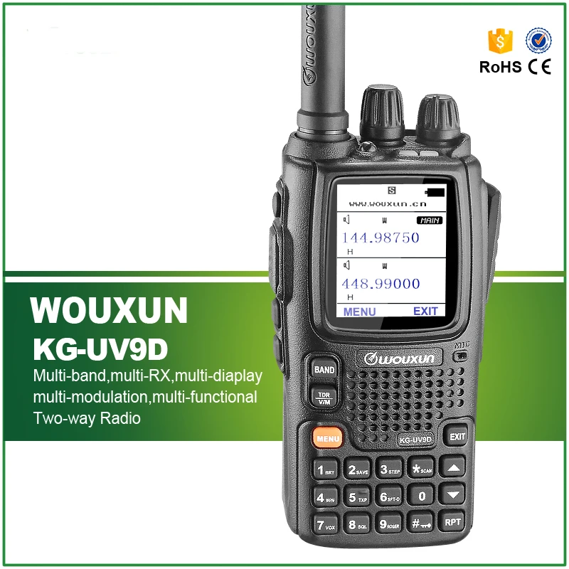 

Двухдиапазонный радиоприемник Wouxun 136-174/400-512, KG-UV9D, лучшее качество
