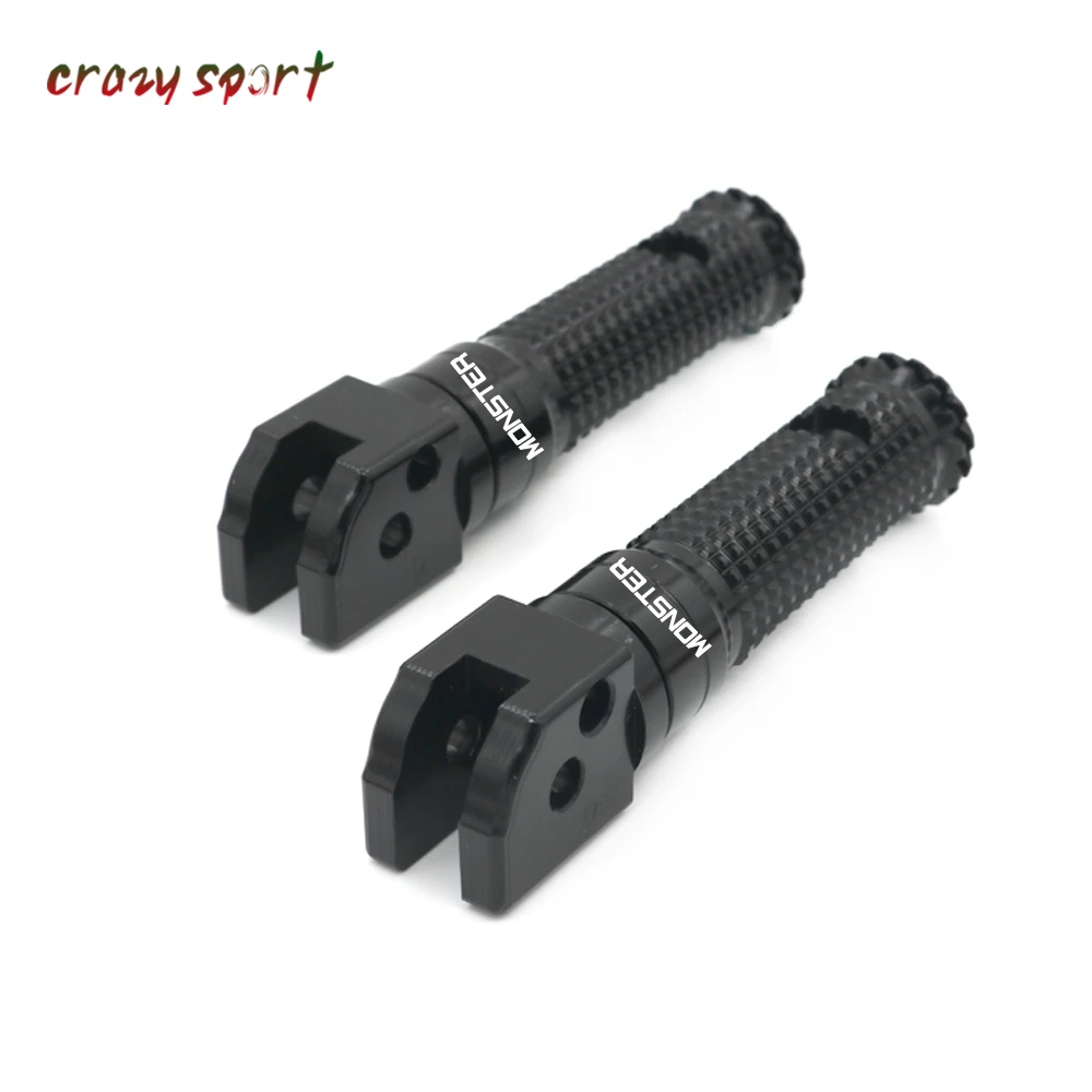 Передняя Подножки адаптер для ног DUCATI MONSTER 659/696/796/1100/S/EVO Monster659 мотоцикла с
