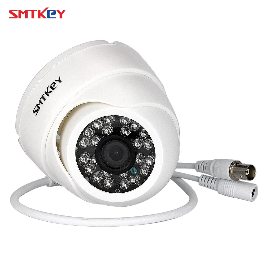 Камера видеонаблюдения SMTKEY инфракрасная камера черная или белая 1 0 МП 720P AHD 2000 ТВЛ