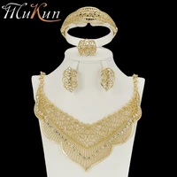 mukun trendy african bridal jewelry sets wedding african beads jewelry set nigerian wedding jewellery sets for women necklace