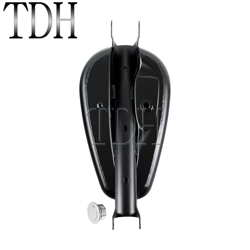 Мотоциклетный черный бензиновый бак для Harley Sportster XL1200 XL883 XL 883 1200 2004 2006 3 галлонов