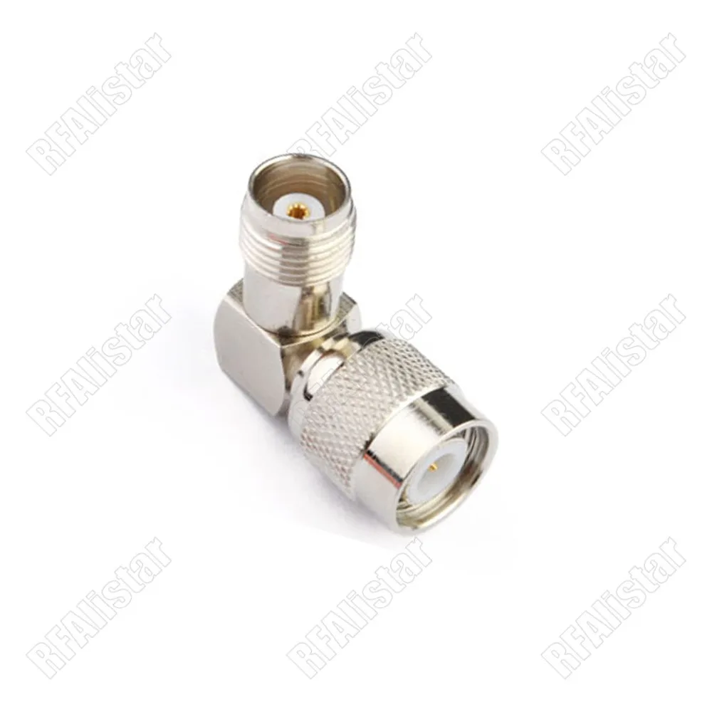 30 шт. TNC Female to Male Right Angle RF Adapter коаксиальный Латунный разъем для wifi|Соединители| |