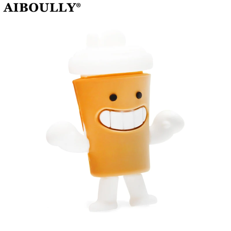 Флеш-накопитель AIBOULLY, Usb накопитель, 64 ГБ, флешка, милая чашка, USB ключ, 32 ГБ, миниатюрный Usb флеш-накопитель, 4 ГБ, 8 ГБ, 16 ГБ