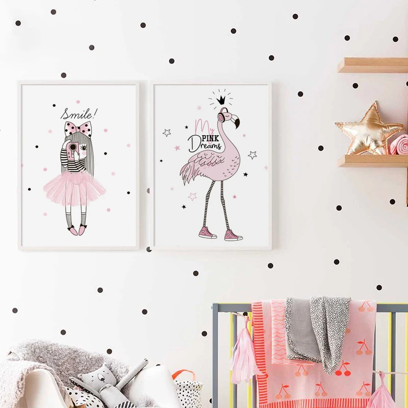 Картина на холсте с изображением девочки мечты А4 А3 А2 07 г|picture wall|art paintingcanvas art painting