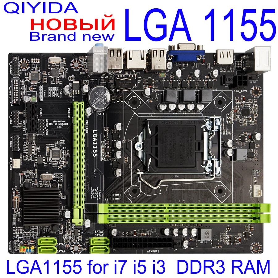 P8P H61-M LX3 плюс R2.0 рабочего Материнская плата H61 разъем LGA 1155 LGA1155 для i3 i5 i7 Процессор DDR3 новая материнская плата