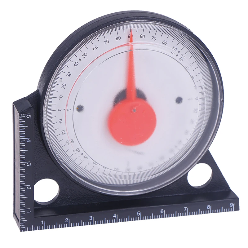 

1Pc Slope Inclinometer Angle Finder Slope Protractor Tilt Level Meter Clinometer Gauge With Magnetic Base Measuring Gauging Tool