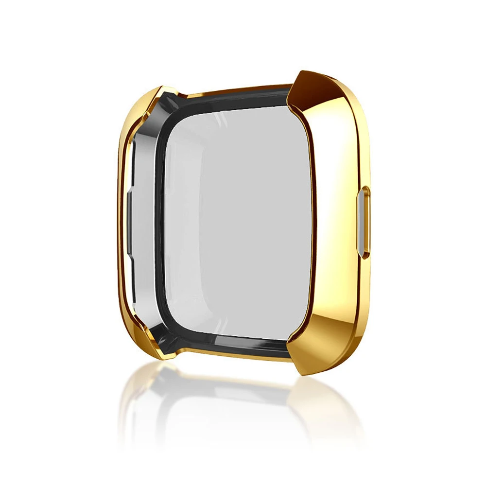 360 Защитный чехол для Fitbit Versa чехол для экрана Браслет Fit Bit Versa часы ремешок аксессуары защитный ковер Капа