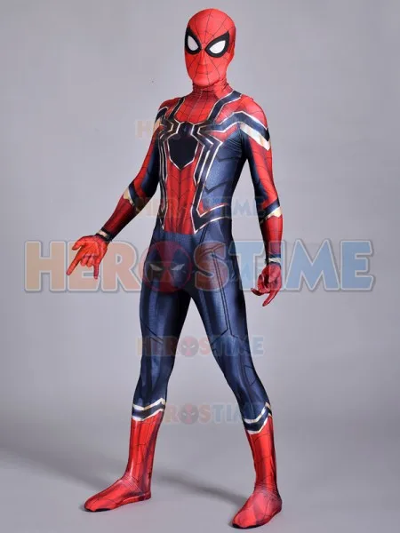 Мстители: Бесконечная война 3D принт Железный Человек паук Spidey карнавальный