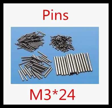 

100pcs/lot High Quality M3*L(18 20 24) Positioning pin Cylindrical pin round pins
