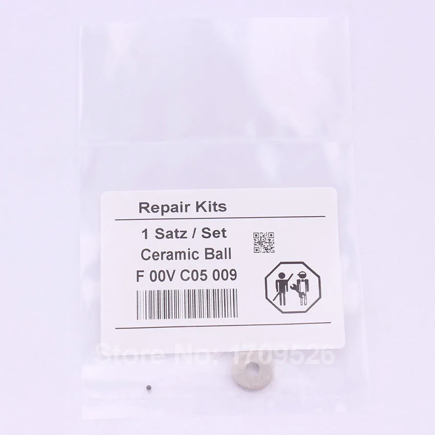 Керамический шарик F 00V C05 009 инжекторный F00VC05009 шаровой клапан FOOVCO5009 черный с