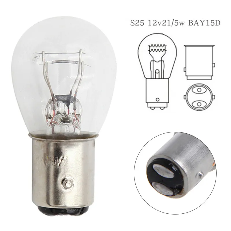 2 шт. автомобильный светильник прочный высокая мощность низкое потребление 1157 BA15D