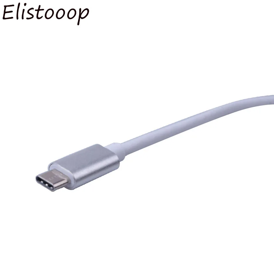 Elistooop USB C HDMI кабель Тип к конвертер Micro адаптер 30 Гц 4K 2 0 Thunderbolt 3 для MacBook S8/8 + Mate
