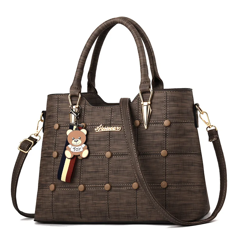 Женская сумка винтажная повседневная кожаная 2018|Сумки с ручками| |