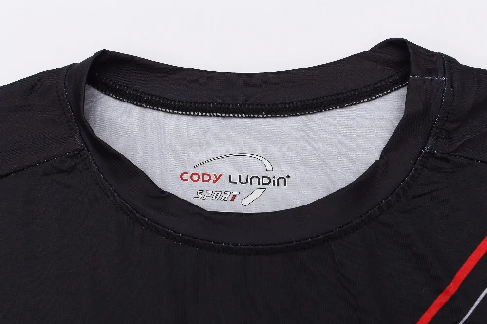 Мужская компрессионная футболка Cody Lundin MMA Fitness UFC Fight Muay Thai Tight Fightwear|Мужские