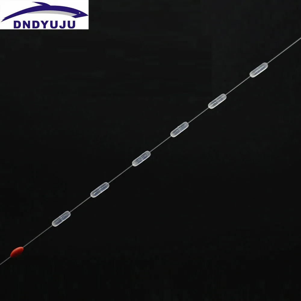 DNDYUJU 80 шт./10 компл. 8 в 1 рыболовные соревнования прозрачный силикагель мульти резиновые цилиндрические пробки поплавок